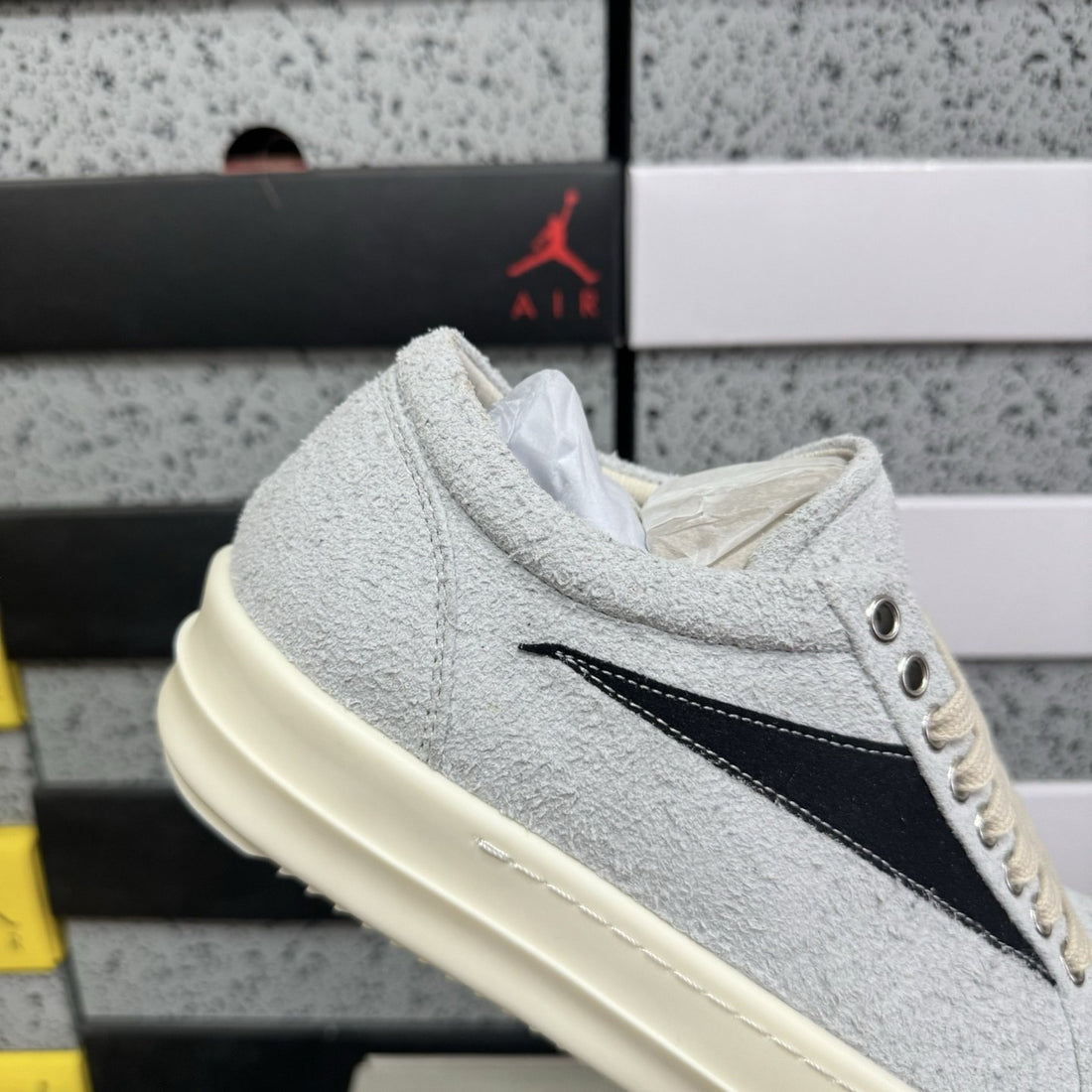 Rick Owens Vintage Low Oyster Suede