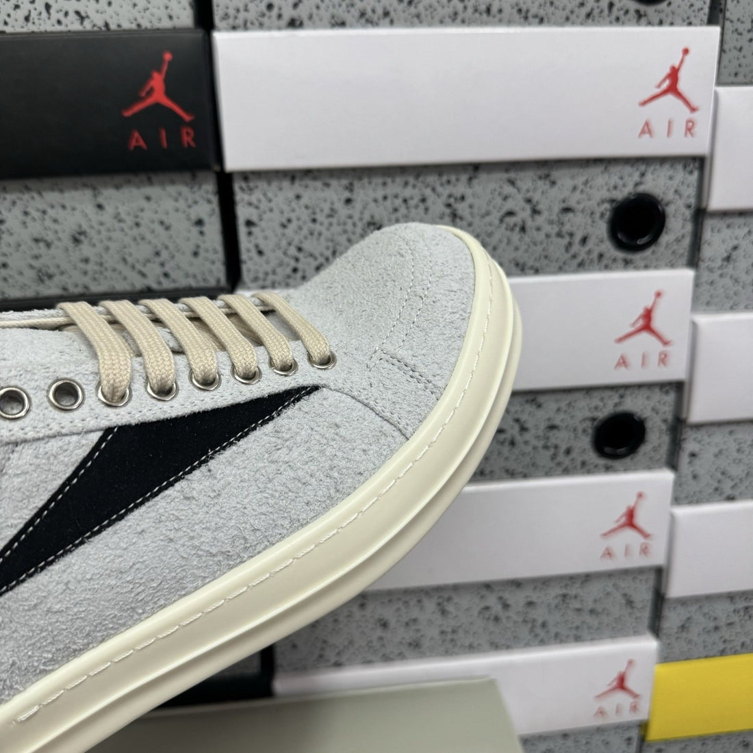 Rick Owens Vintage Low Oyster Suede
