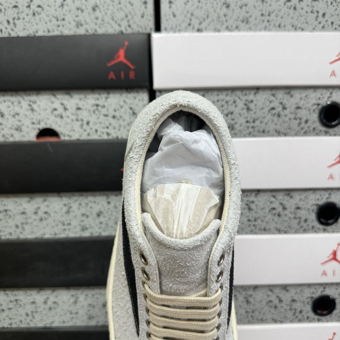 Rick Owens Vintage Low Oyster Suede