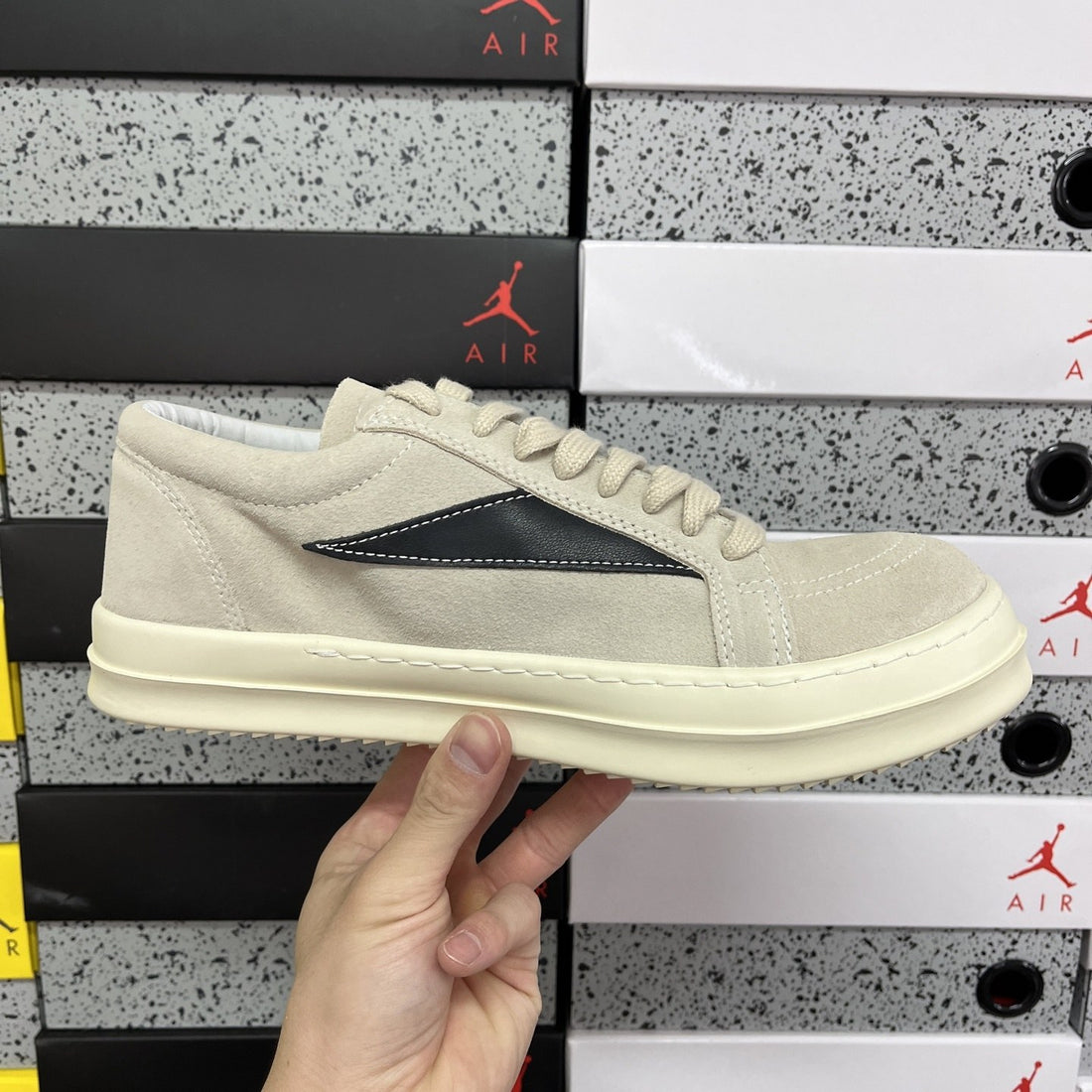 Rick Owens Vintage Low Pearl Black