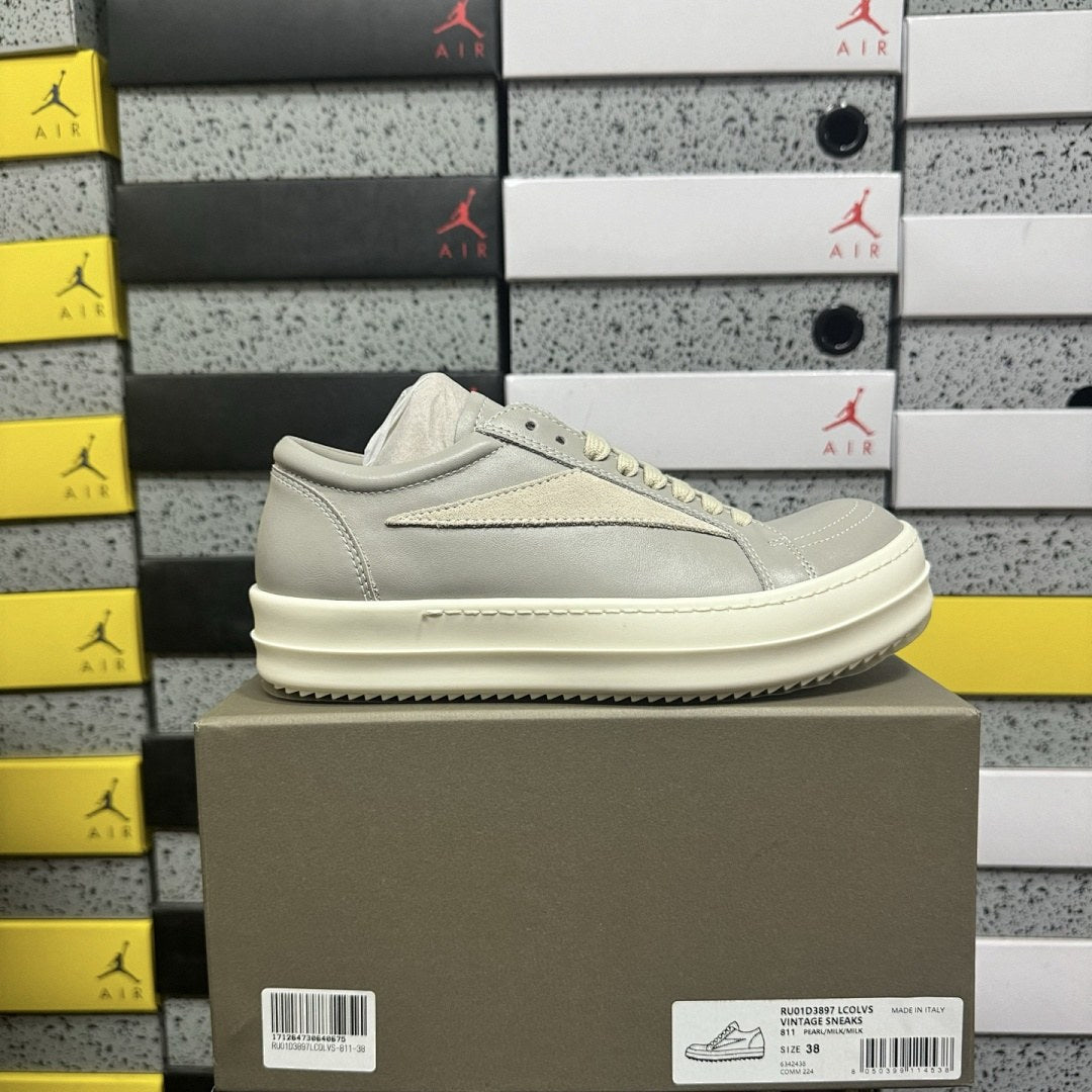 Rick Owens Vintage Low Pearl Grey