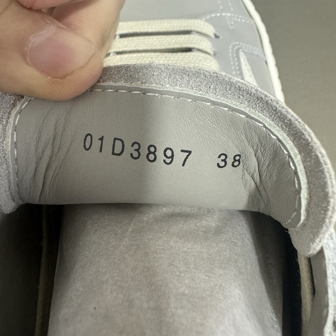 Rick Owens Vintage Low Pearl Grey