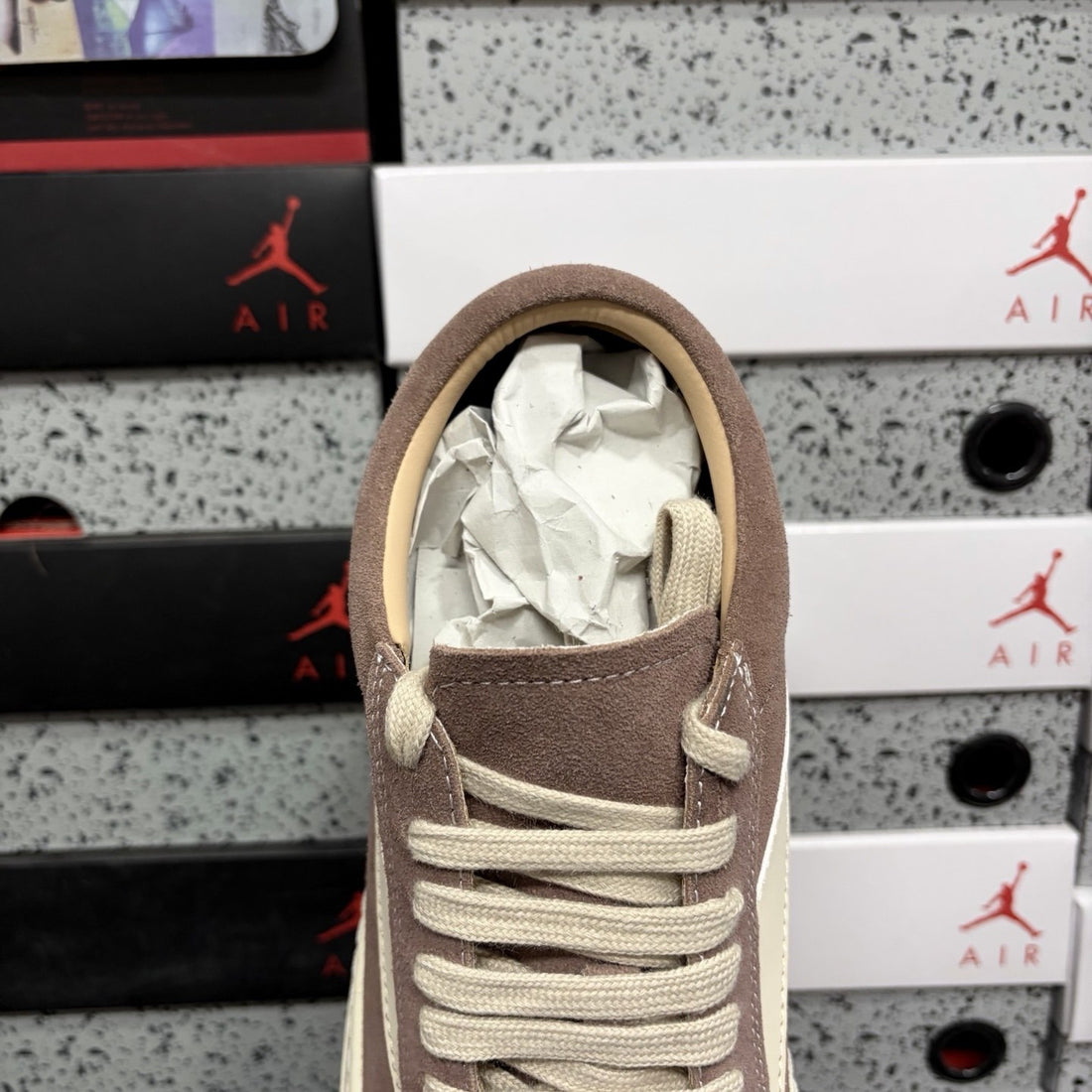 Rick Owens Vintage Low Rose Suede
