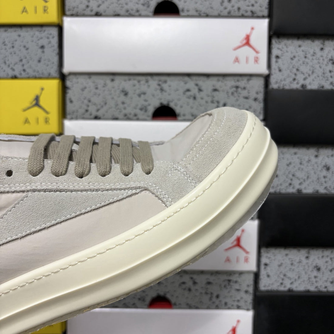 Rick Owens Vintage Low Silk Oyster