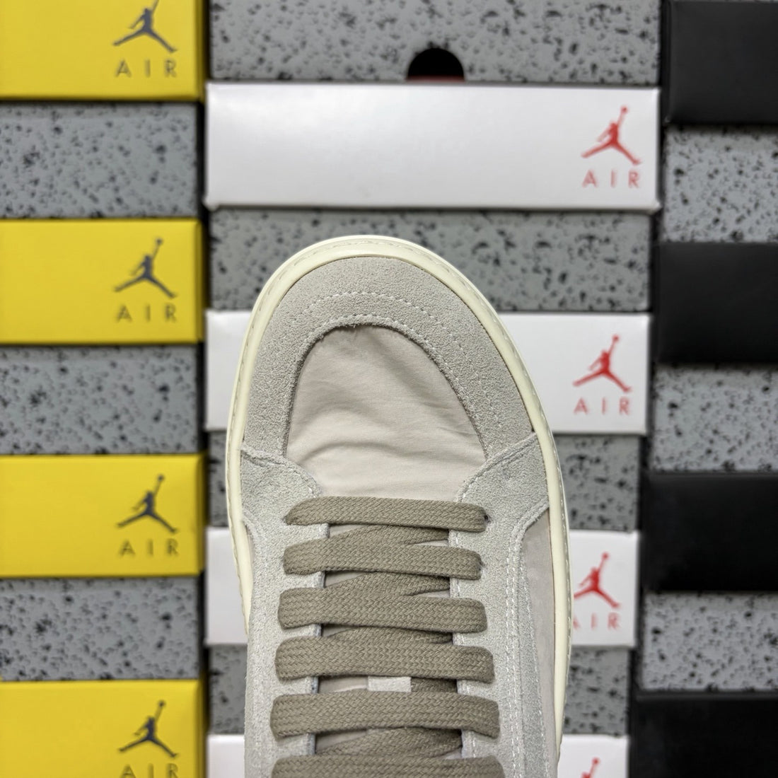 Rick Owens Vintage Low Silk Oyster