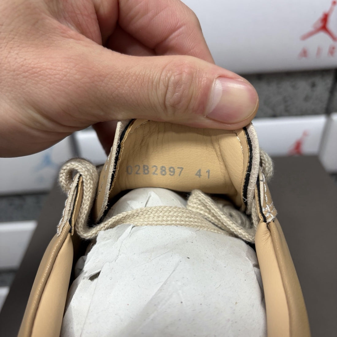 Rick Owens Vintage Low Tan Leather