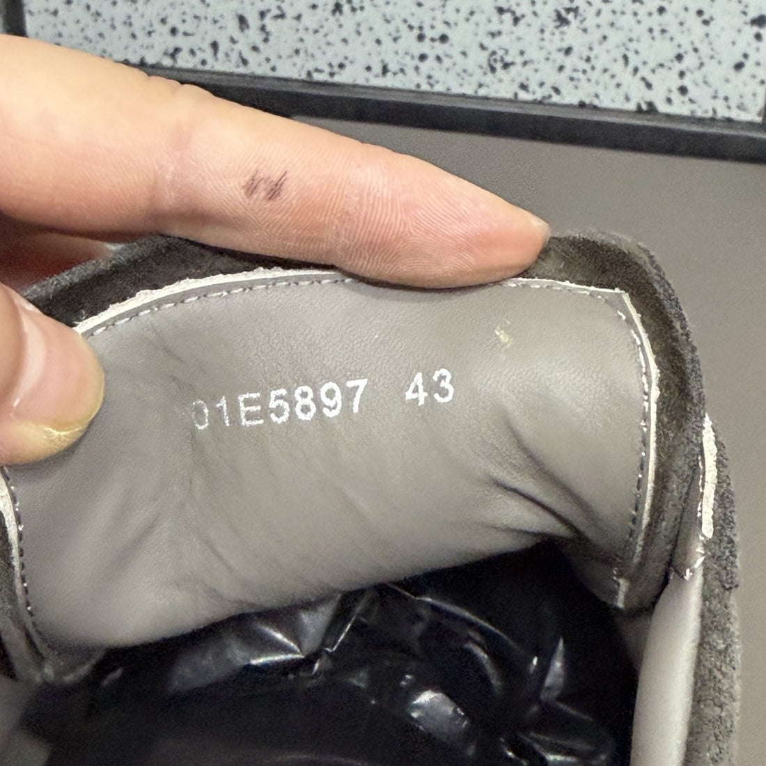 Rick Owens Vintage Low Taupe Suede
