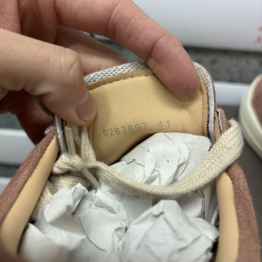 Rick Owens Vintage Low Terracotta Suede
